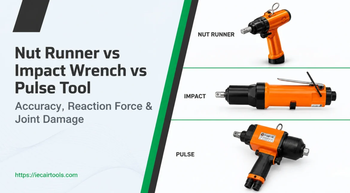 Nut Runner vs Impact Wrench vs Pulse Tool